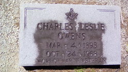 PVT Charles Leslie “Lett” Owens 