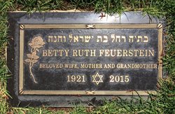 Betty Ruth <I>Harris</I> Feuerstein 