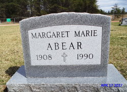Margaret Marie “Marge” <I>Hebert</I> Abear 
