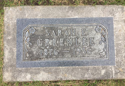 Sarah Elizabeth <I>Garoutte</I> Greenlee 