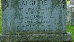 Mrs Louise Ann <I>Ross</I> Alguire 