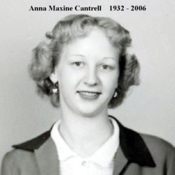 Anna Maxine <I>Cantrell</I> Kinder Stevenson Snover 