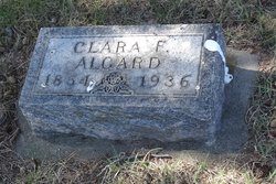 Clara F. <I>Ewings</I> Algard 