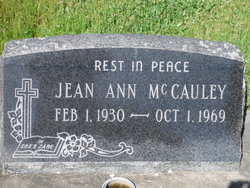 Jeanne A McCauley 