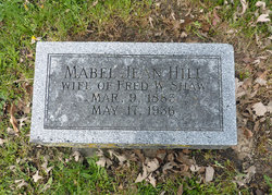 Mabel Jean <I>Hill</I> Shaw 