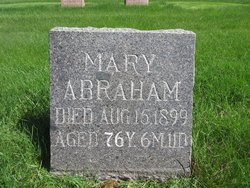 Mary <I>Courson</I> Abraham 