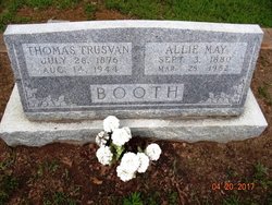 Allie May <I>Williams</I> Booth 