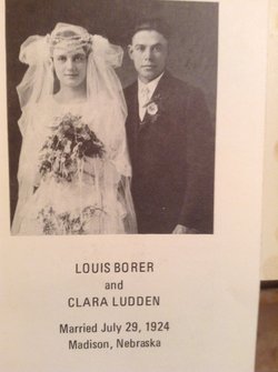 Clara Anna <I>Ludden</I> Borer 