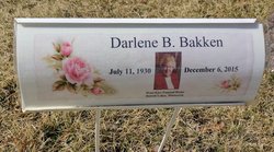 Darlene Bernice <I>Christianson</I> Bakken 