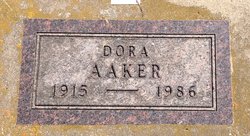 Dora Lucille <I>Holvig</I> Aaker 