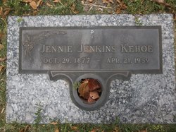 Jennie “Jane” <I>Jenkins</I> Kehoe 
