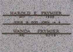 Harold Eugene Frymier 