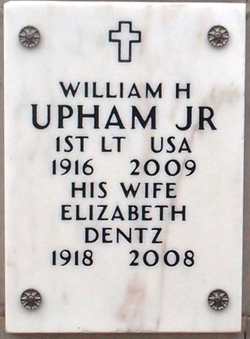 Elizabeth <I>Dentz</I> Upham 