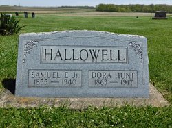 Dora I. <I>Hunt</I> Hallowell 