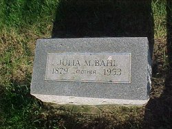 Julia Marcella <I>Connor</I> Bahl 