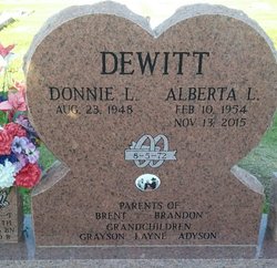 Alberta Lynn “Bert” <I>Barkley</I> DeWitt 