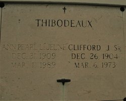 Clifford J. Thibodeaux Sr.