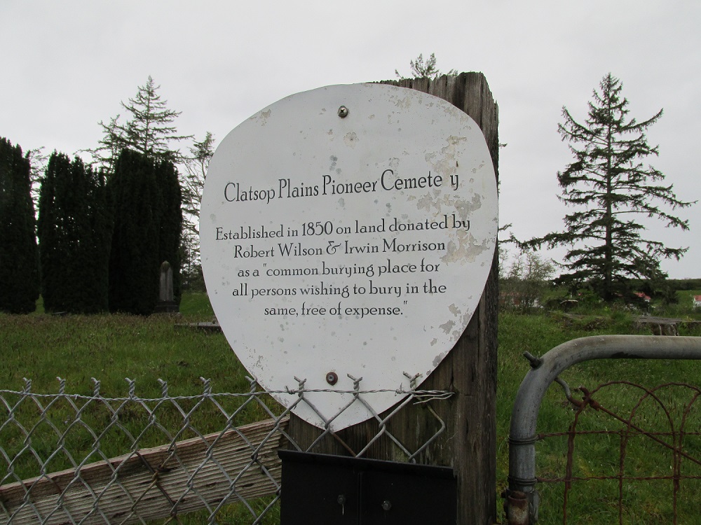 Clatsop Plains Pioneer Cemetery