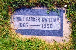 Ermina “Minnie” <I>Parker</I> Gwilliam 