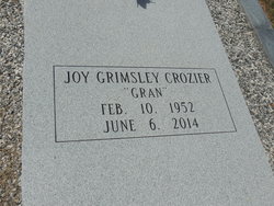Brenda Joy <I>Grimsley</I> Crozier 