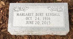 Margaret Alice “Bill” <I>Burt</I> Kendall 