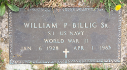 William Paul Billig Sr.