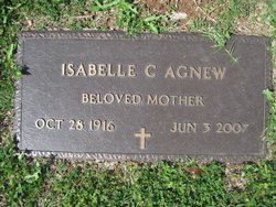Isabelle C <I>Snare</I> Agnew 