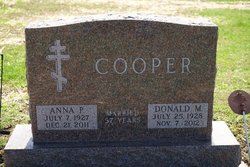 Donald M Cooper 