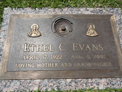 Ethel Cecilia <I>Albarez</I> Evans 