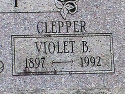 Violet Barbara <I>Cook</I> Stitt Clepper 