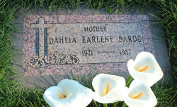 Dahlia Earlene <I>Mann</I> Bardo 