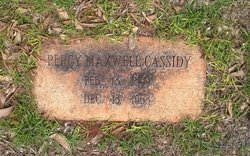 Percy Maxwell Cassidy 