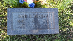 Boyd Henry Durham 
