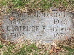 Gertrude E. <I>Ball</I> Cole 