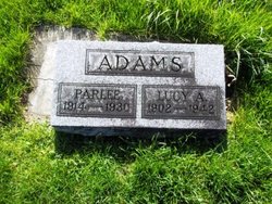 Lucy A <I>Perkins</I> Adams 