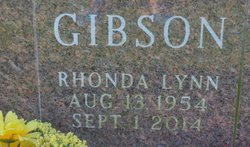 Rhonda Lynn Gibson 