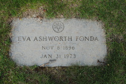 Eva Rose <I>Ashworth</I> Fonda 