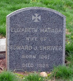 Elizabeth Matilda <I>Smith</I> Shriver 