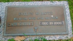 Evelyn <I>Moore</I> Bates 