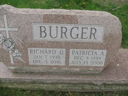 Patricia Ann “Patty” <I>Mackey</I> Burger 