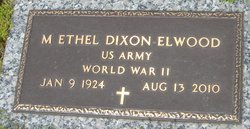 Margaret Ethel <I>Dixon</I> Elwood 
