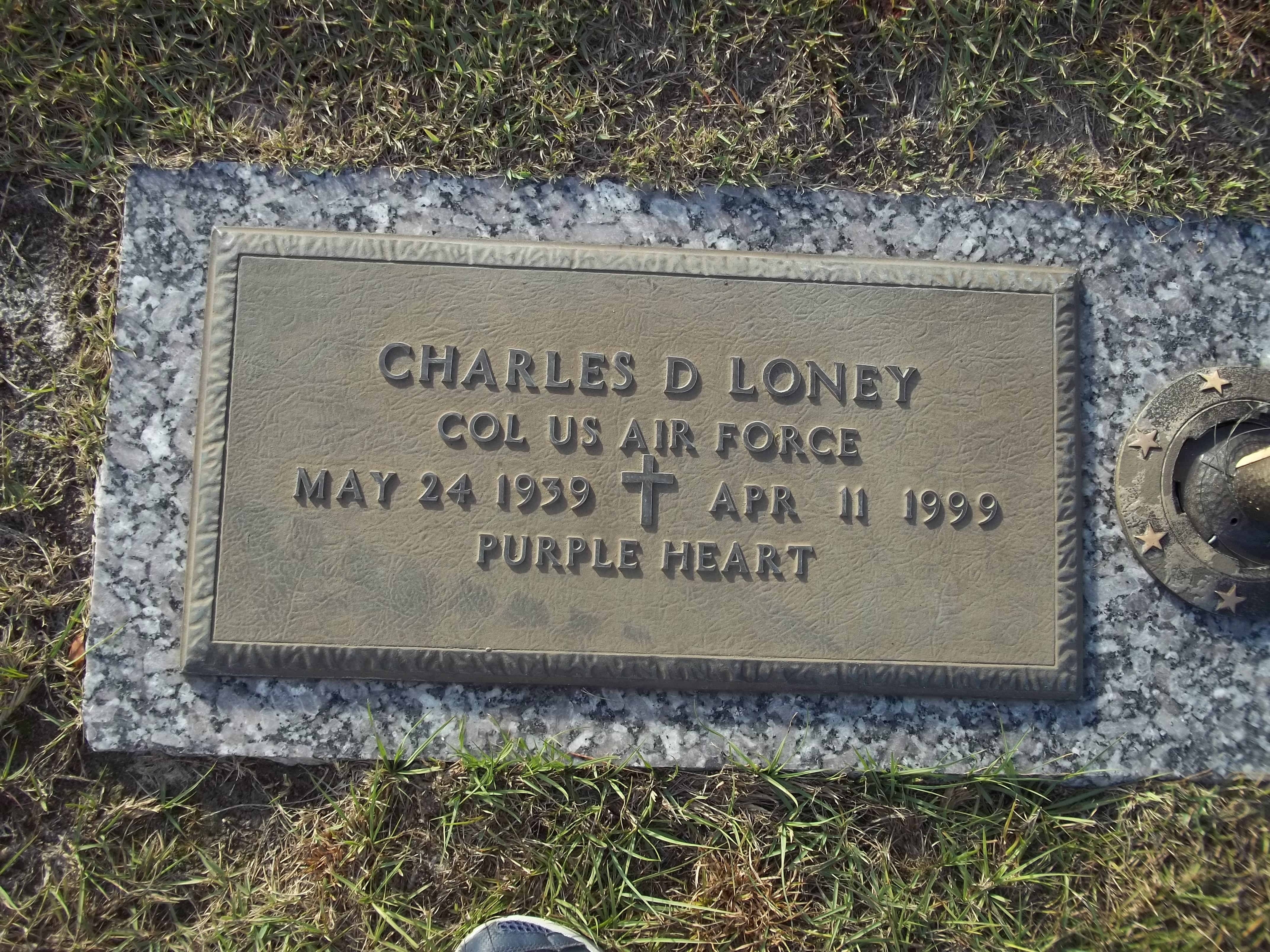 Col Charles D. Loney (1939-1999)