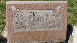 Robert A. “Bob” Fleming 