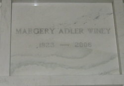 Margery Lee <I>Adler Kershaw</I> Winey 