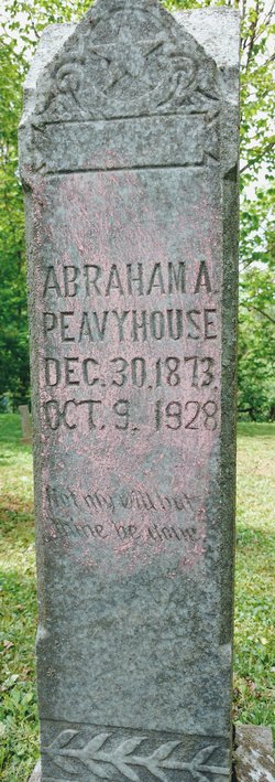 Abraham Alexander Peavyhouse 