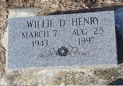 Willie D Henry 
