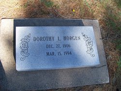 Dorothy L <I>Kurth</I> Horgen 