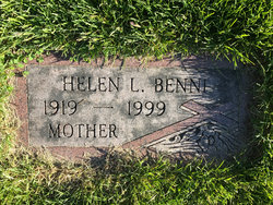 Helen Louise <I>Halley</I> Benni 
