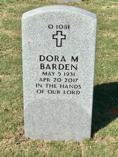 Dora Mae <I>Carruthers</I> Barden 