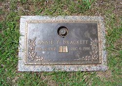 Annie Kate <I>Young</I> Brackett 